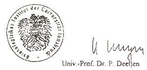 Univ.Prof. Dr. P. Deetjen